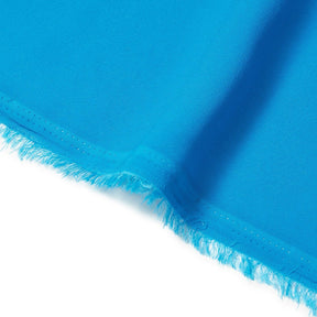 Polyester Crepe Georgette Chiffon Fabric SV582604 Turquoise Image A3