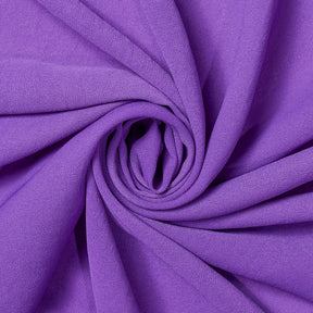 Polyester Crepe Georgette Chiffon Fabric SV582607 Purple Image A2