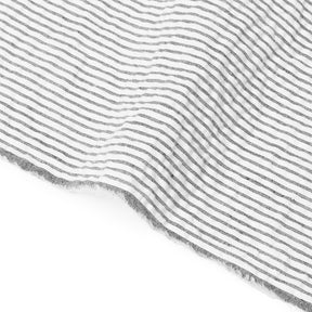 Striped Cotton Seersucker Fabric SV582658 Black Image A3