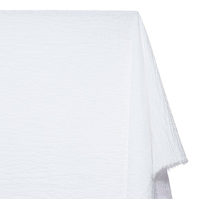 Striped Cotton Seersucker Fabric SV582659 White Image A2