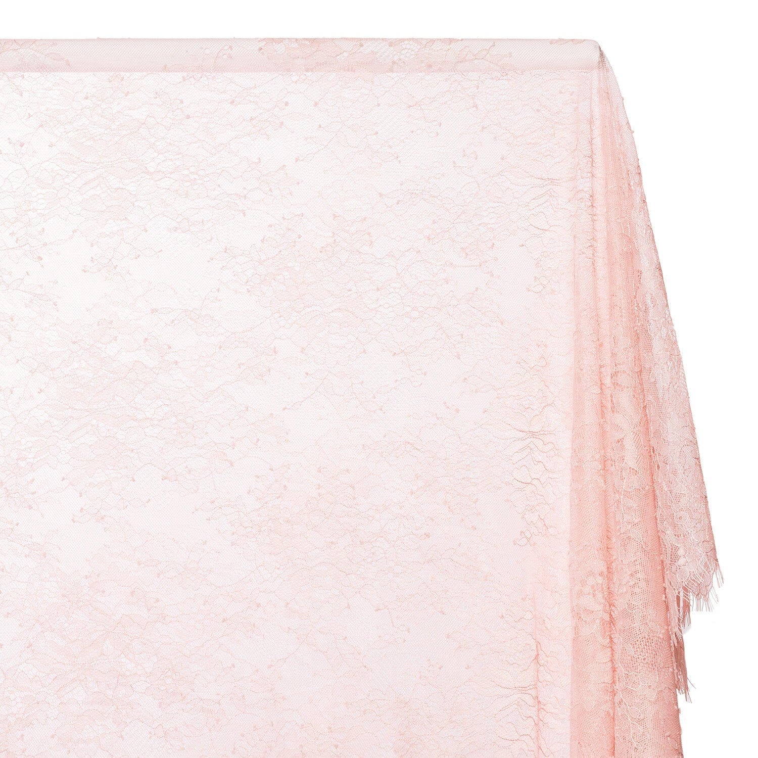 Bouquet Chantilly Lace Fabric SV582689 Blush Image A1