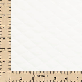 Double Faced Quilted Cotton Broadcloth with Batting SV582703 White Image A9