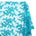 Sheer Floral Sequined Embroidery On Lace Fabric SV582711 Turquoise Image A1