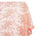 Sheer Floral Sequined Embroidery On Lace Fabric SV582720 Peach Image A1