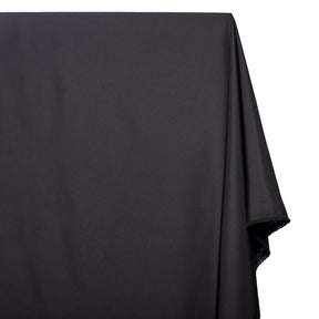 Silky Polyester Pongee Fabric SV582880 Black Image A1