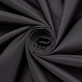 Silky Polyester Pongee Fabric SV582880 Black Image A2