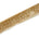 1.25 Inch Beaded Rhinestone Glitter Infused Iron On Single Fold Mesh Fabric Trim SV582895 Gold Image A3