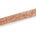 1.25 Inch Beaded Rhinestone Glitter Infused Iron On Single Fold Mesh Fabric Trim SV582896 Antique Gold Image A3