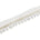 1.25 Inch Beaded Tassel Fringe On Sheer Mesh Fabric Trim SV582903 White Image A3