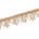 1 Inch Semi Circle Metallic Beaded Fringe Tassel Trim SV582911 Copper Image A3