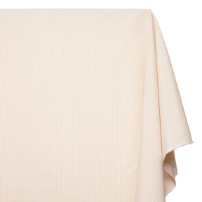 1/16 Inch Gingham Check Polyester Cotton Poplin Fabric SV582949 Tan / White Image A1