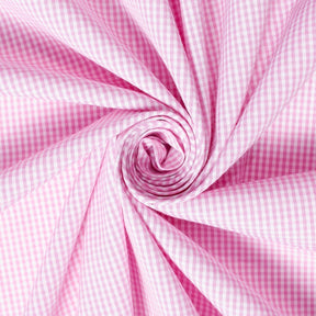 1/16 Inch Gingham Check Polyester Cotton Poplin Fabric SV575750 Lavender Image A2