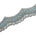 2.5 Inch Beaded Sequin Metallic Cording On Scalloped Mesh Lace Fabric Trim SV582991 Blue Image A3