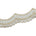 2.5 Inch Beaded Sequin Metallic Cording On Scalloped Mesh Lace Fabric Trim SV582993 Turquoise Image A3