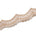 2.5 Inch Beaded Sequin Metallic Cording On Scalloped Mesh Lace Fabric Trim SV582997 Pink Image A3