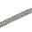1.25 Inch Pearly Rhinestone Glitter Infused Iron On Scalloped Mesh Fabric Trim SV583000 Grey Image A3