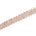 1.25 Inch Pearly Rhinestone Glitter Infused Iron On Scalloped Mesh Fabric Trim SV583001 Gold Image A3