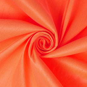 Heavyweight Polyester Dupioni Fabric SV583051 Neon Orange Image A1