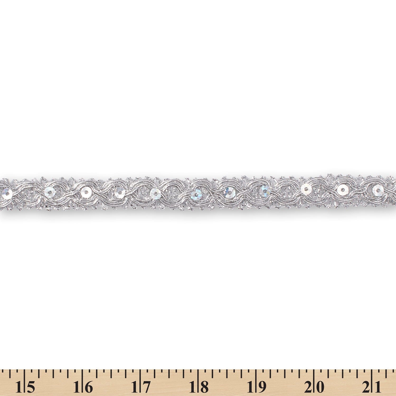 1 2 Inch Metallic Scalloped Sequin Trim SV579863 2
