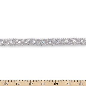 1 2 Inch Metallic Scalloped Sequin Trim SV579863 2
