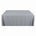 Rayon Challis Rectangular Table Cloth Covers Silver Image 1