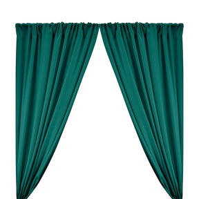 Polyester Poplin Rod Pocket Curtains (60 Inch) Teal Image 1