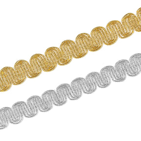 Metallic Scroll Trim Group