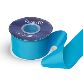 Keedil Grosgrain Ribbon Solid 2 25 Inch SV580584 Turquoise 1