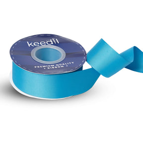 Keedil Solid 1 5 Inch Grosgrain Ribbon Turquoise A1