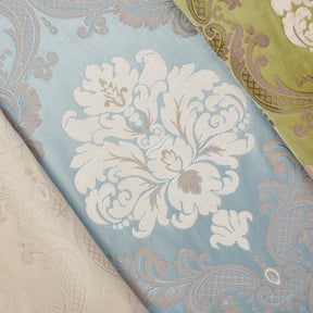 Royal Damask Chenille Upholstery Brocade Satin Jacquard Fabric Group