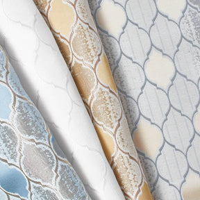 Trellis Extra Wide Brocade Upholstery Jacquard Fabric Group