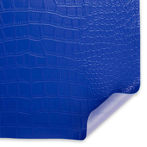 Ottertex Alligator Vinyl Leather- Royal Blue Fabric SV580208  Image A5