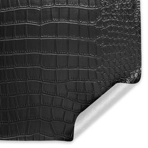 Ottertex Alligator Vinyl Leather- Black Fabric SV580205  Image A5