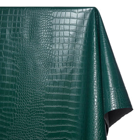 Ottertex Alligator Vinyl Leather- Forest Green Fabric SV580209  Image A1