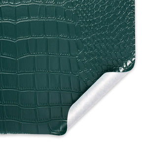 Ottertex Alligator Vinyl Leather- Forest Green Fabric SV580209  Image A5
