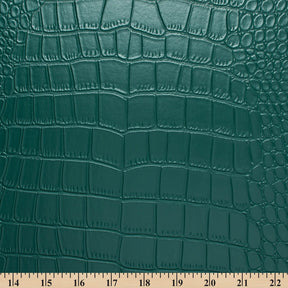 Ottertex Alligator Vinyl Leather- Forest Green Fabric SV580209  Image A9