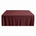 Rayon Challis Rectangular Table Cloth Covers Wine Image 1