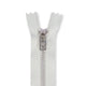 Ykk 5 Aluminum Closed End Jean Zipper SV579598 Light Grey 1
