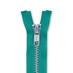 Ykk 5 Aluminum Separating Zipper SV579611 Teal 1