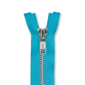 Ykk 5 Aluminum Separating Zipper SV579612 Grotto Blue 1