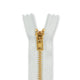 Ykk 5 Brass Closed End Jean Zipper SV579622 Light Grey 1