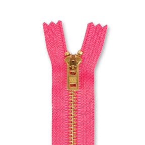 Ykk 5 Brass Closed End Jean Zipper SV579621 Hot Pink 1