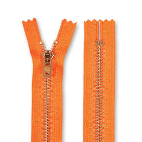 Ykk 5 Brass Closed End Jean Zipper SV579620 Flame Orange 3