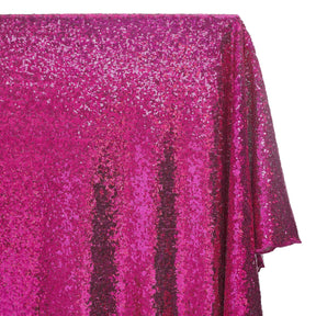 Zigzag Starlight Micro Sequins On Stretch Mesh Fabric Fuchsia SV579506 A1