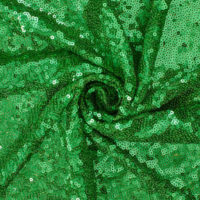 Zigzag Starlight Micro Sequins On Stretch Mesh Fabric Kelly Green SV579505 A2