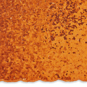Zigzag Starlight Micro Sequins On Stretch Mesh Fabric Orange SV579509 A3