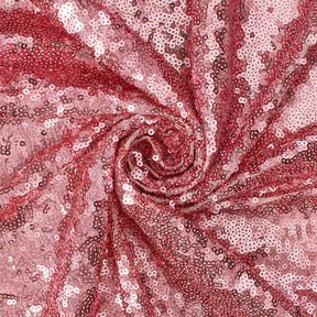 Zigzag Starlight Micro Sequins On Stretch Mesh Fabric Pink SV579510 A2