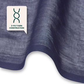 Cotton Voile Fabric SV581445 Navy Blue Image A3