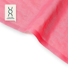 Cotton Voile Fabric SV582568 Coral Image A3