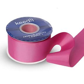 Keedil Grosgrain Ribbon Solid 2 25 Inch SV580567 Magenta 1